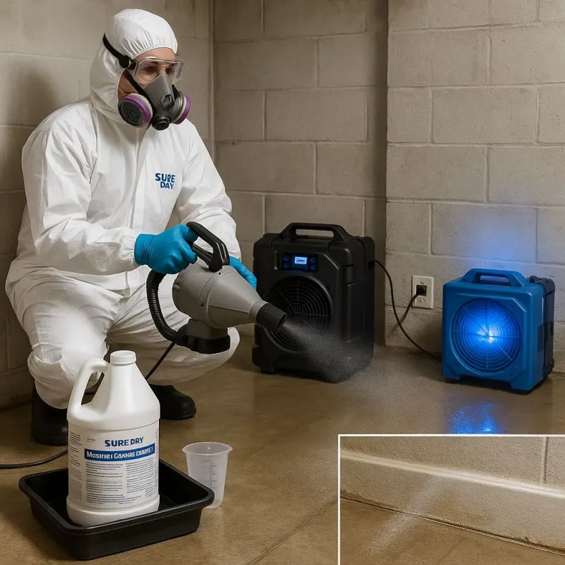 Sanitization and Odor Removal process in Sidney, IA
