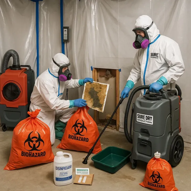 Contaminated Water Handling Protocols process in Sidney, IA