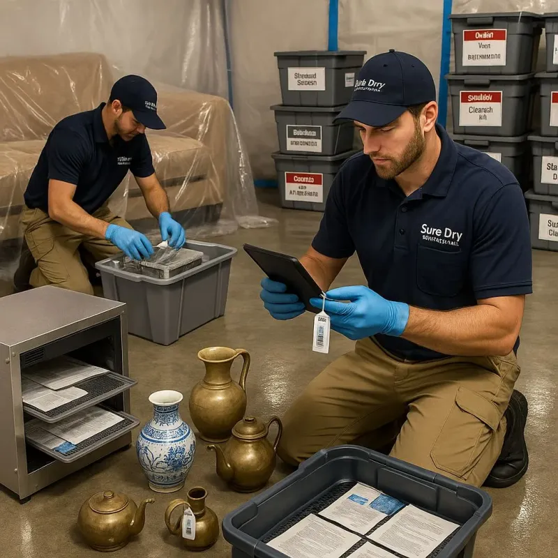 Content Protection and Restoration process in Sidney, IA