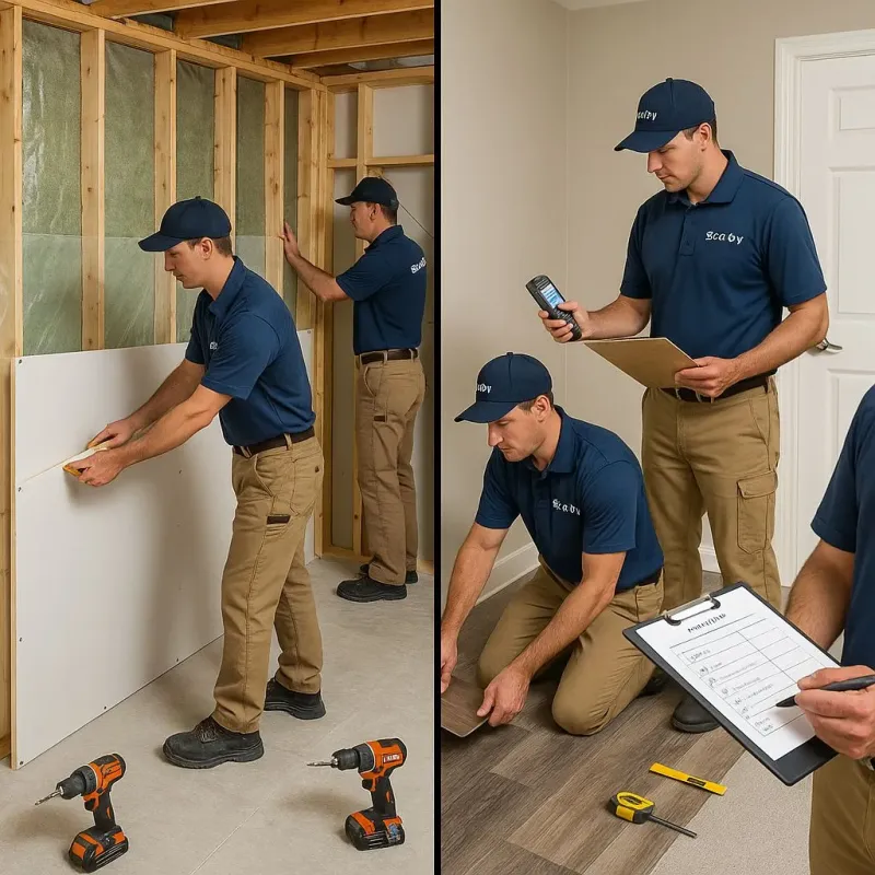 Repairs and Reconstruction process in Sidney, IA